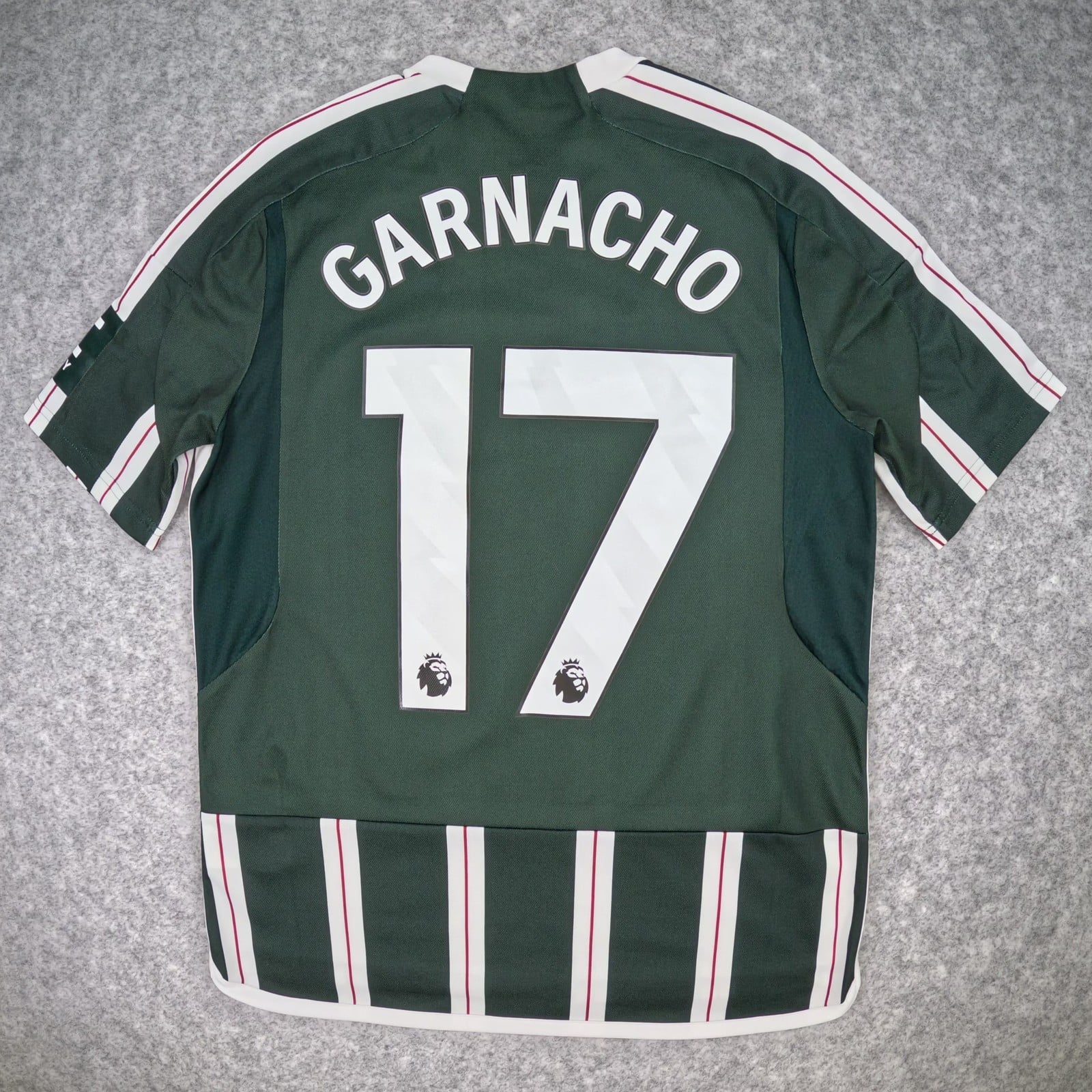 Manchester United Football Shirt 15 16Y Kids Away 2023 24 adidas Garnacho 17
