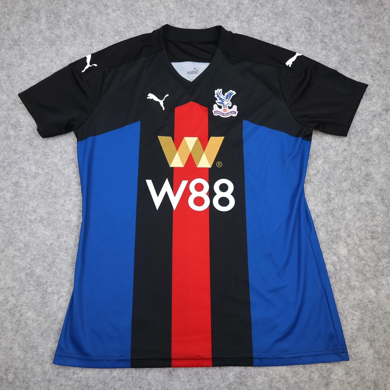 Crystal Palace Shirt Womens Size 12 Black Home Football Puma 2020 2021 Jersey