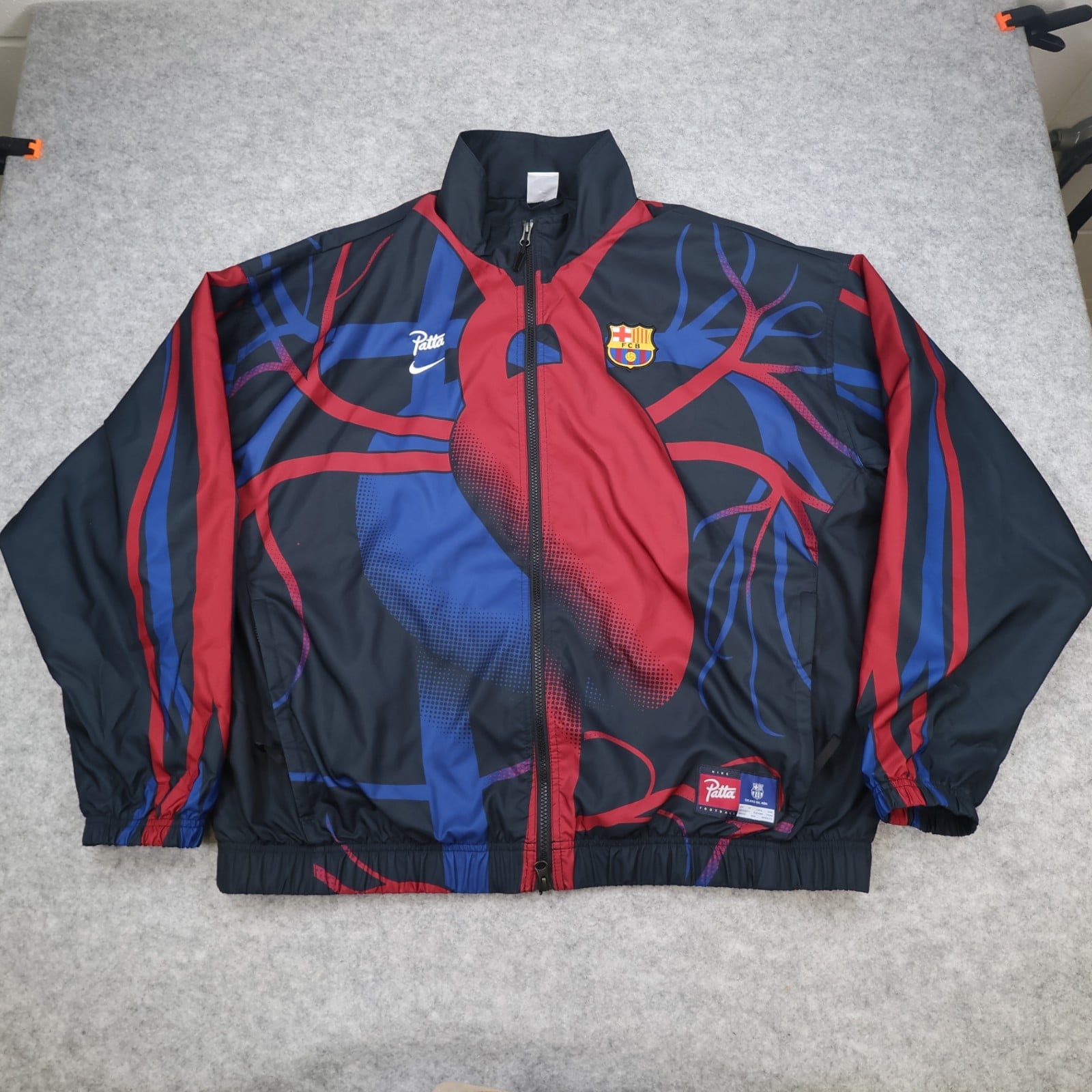 Patta X Barcelona Jacket Extra Large Tracksuit Nike Track Soccer Culers del Món