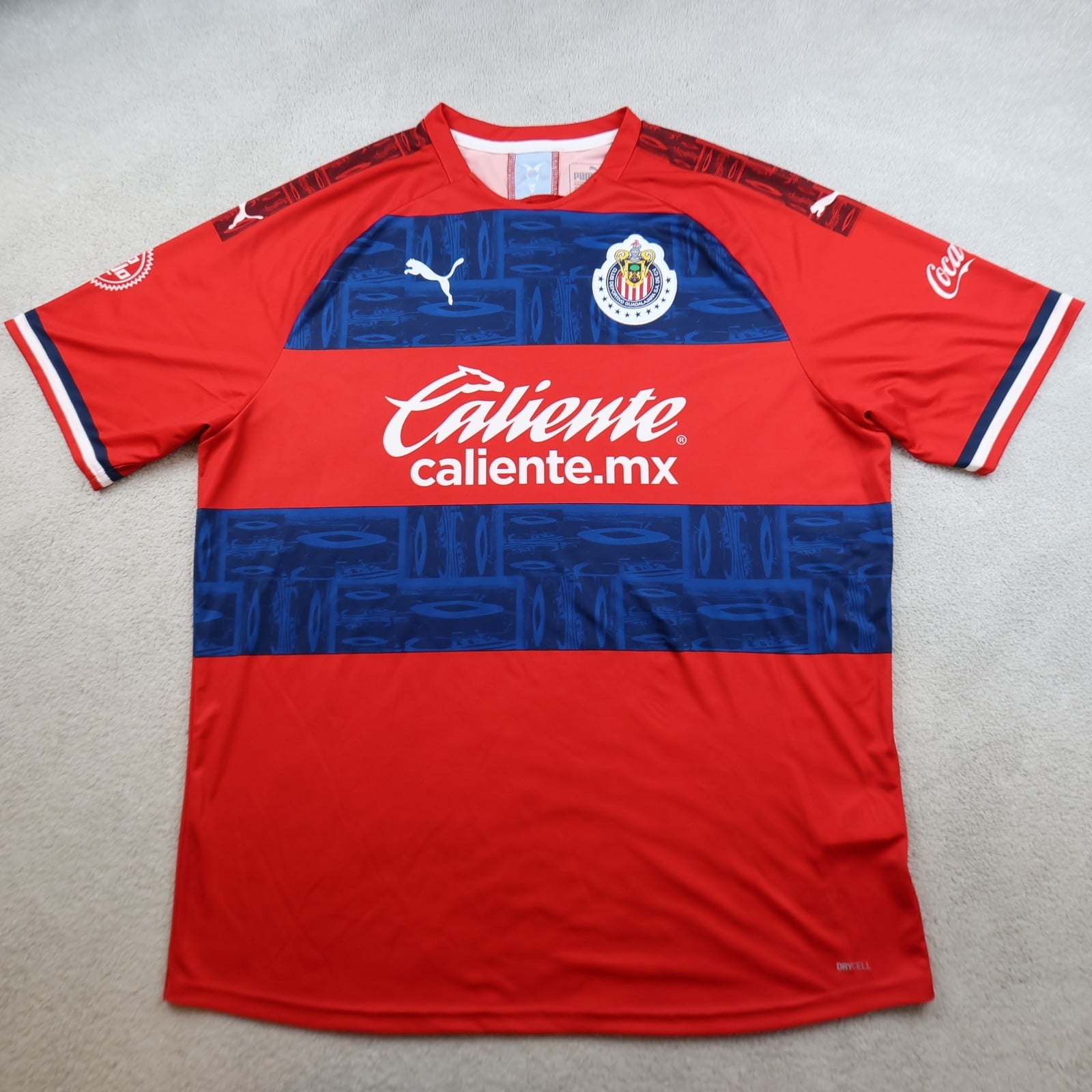 Chivas Guadalajara Football Shirt 2XL Kit 2019 Away Puma Soccer Jersey Mexico