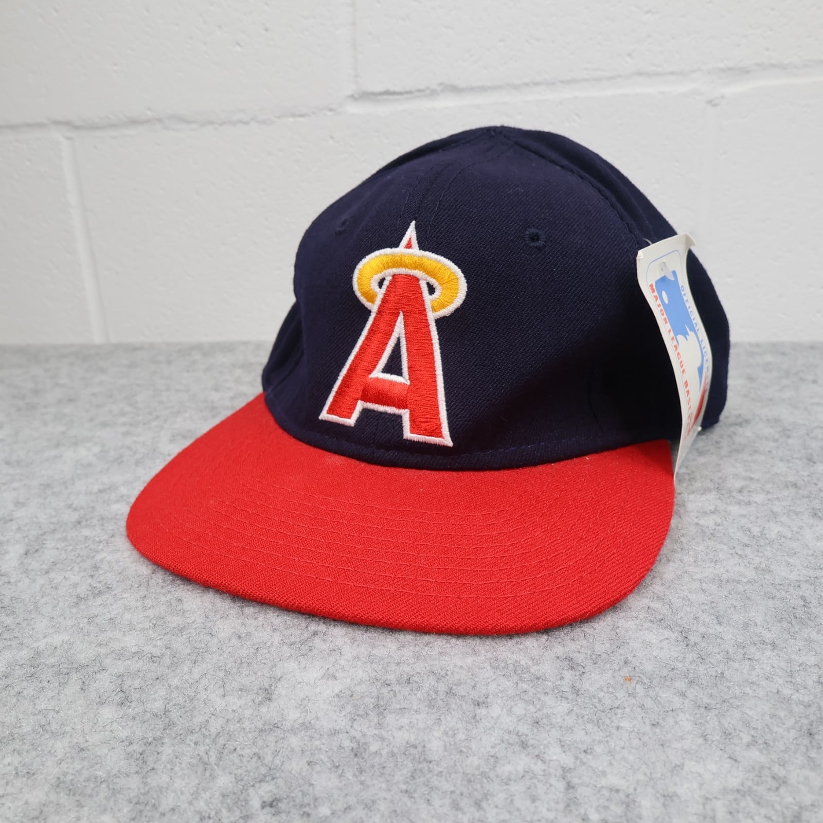 Anaheim Angels Sports Specialties Cap Hat 7 1/4 Mens Vintage MLB Wool Hat Plain