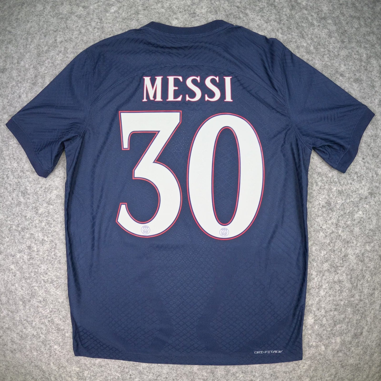 Paris Saint Germain Football Shirt Medium Home 2022 23 Nike Messi 30 Authentic