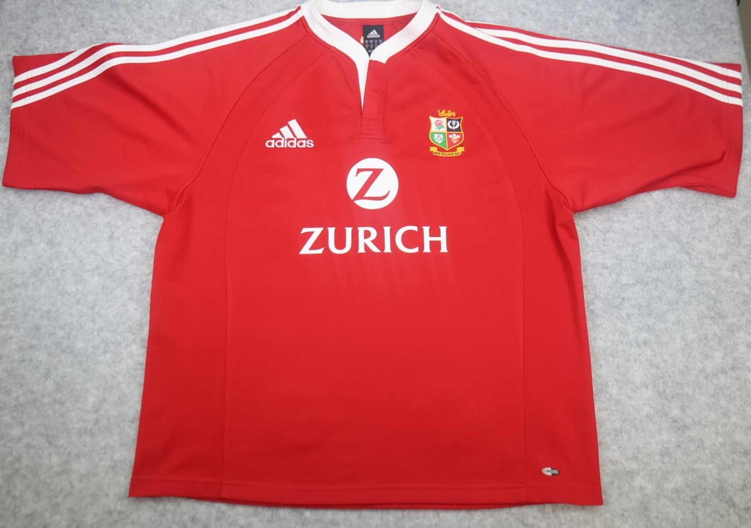 Vintage British & Irish Lions Rugby Shirt Extra Large Zurich Adidas Jersey 2005