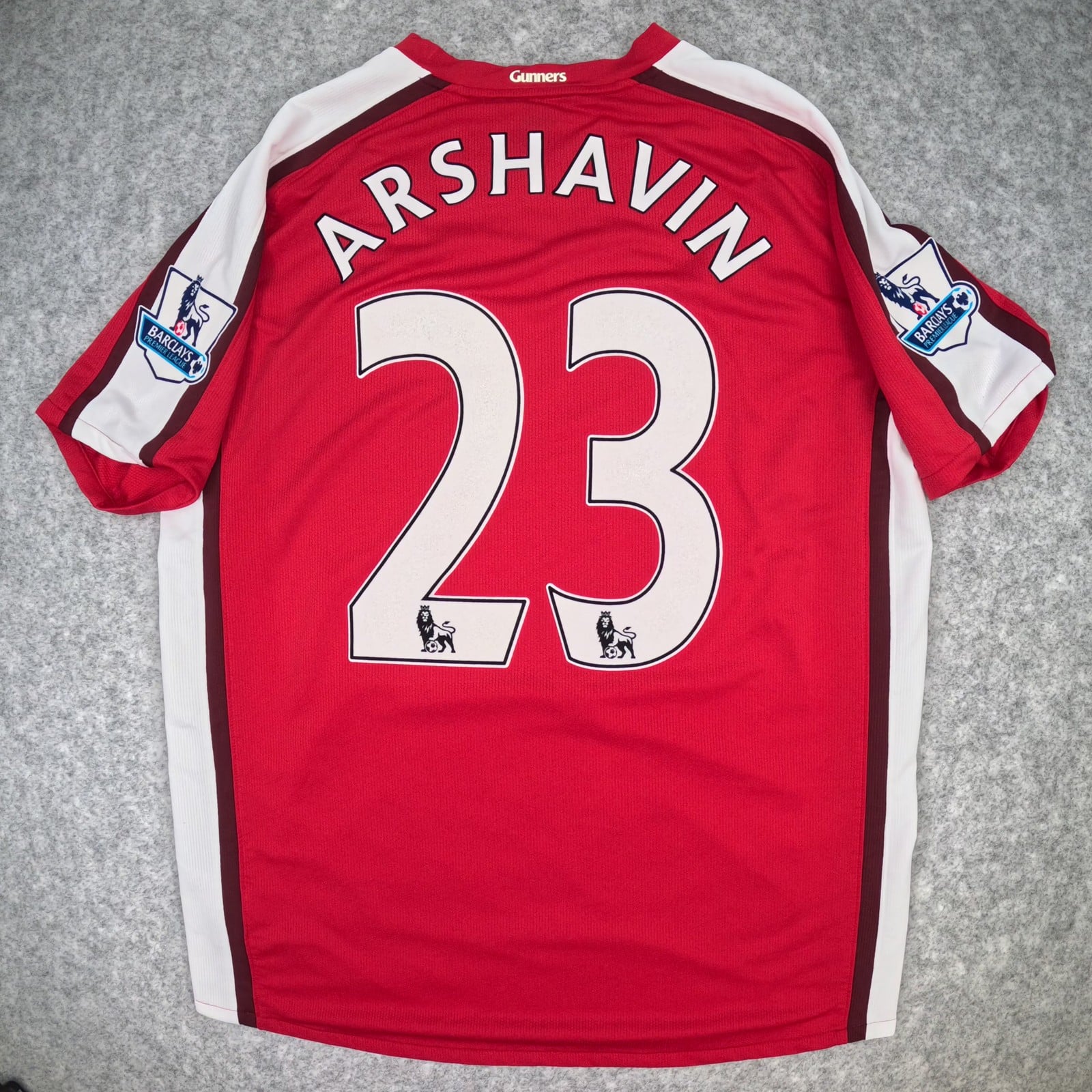 Arsenal Football Shirt Large Red 2008 2010 Nike Arshavin Soccer Jersey