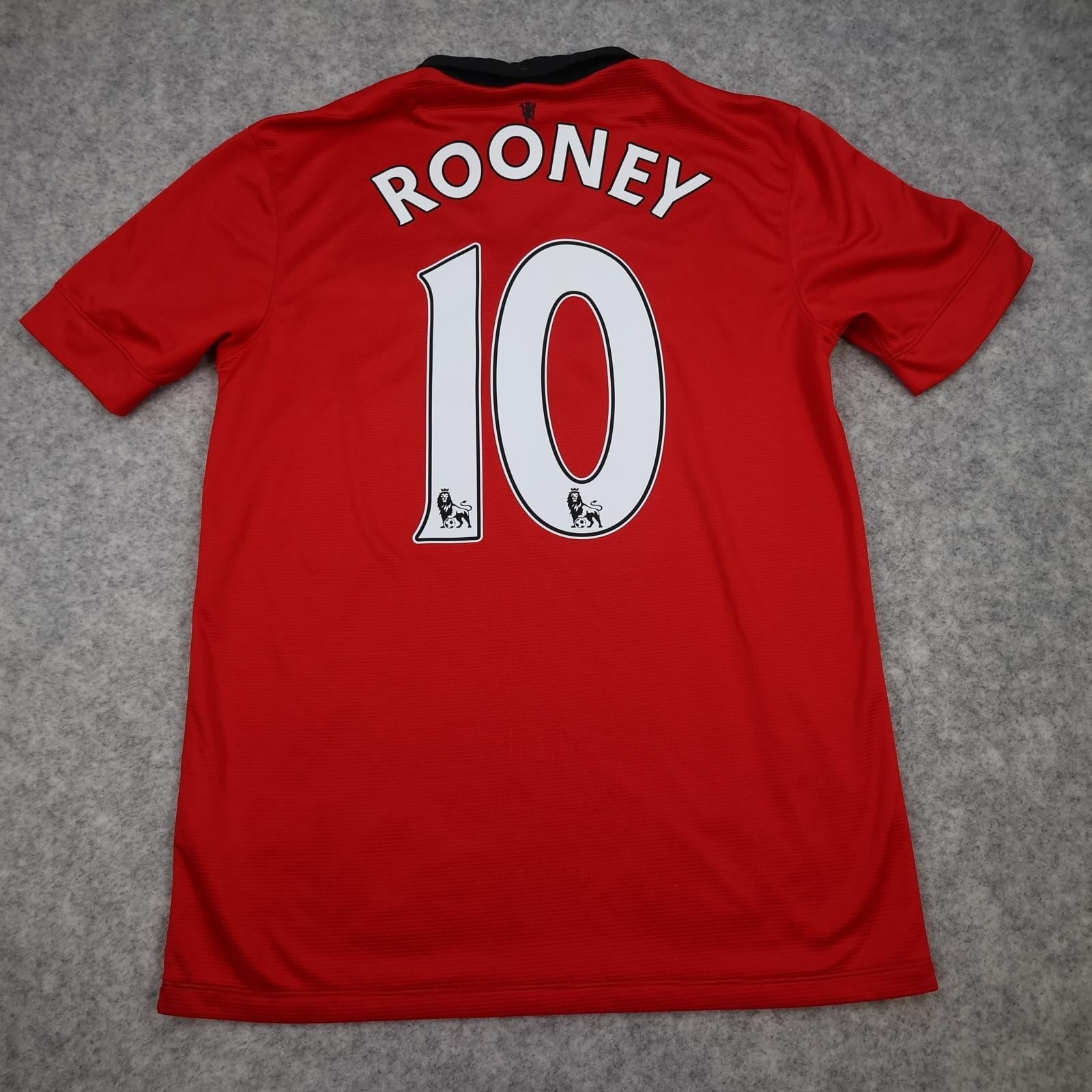 Manchester United Shirt Mens Medium Red Home 2013 2014 Football Nike Rooney 10