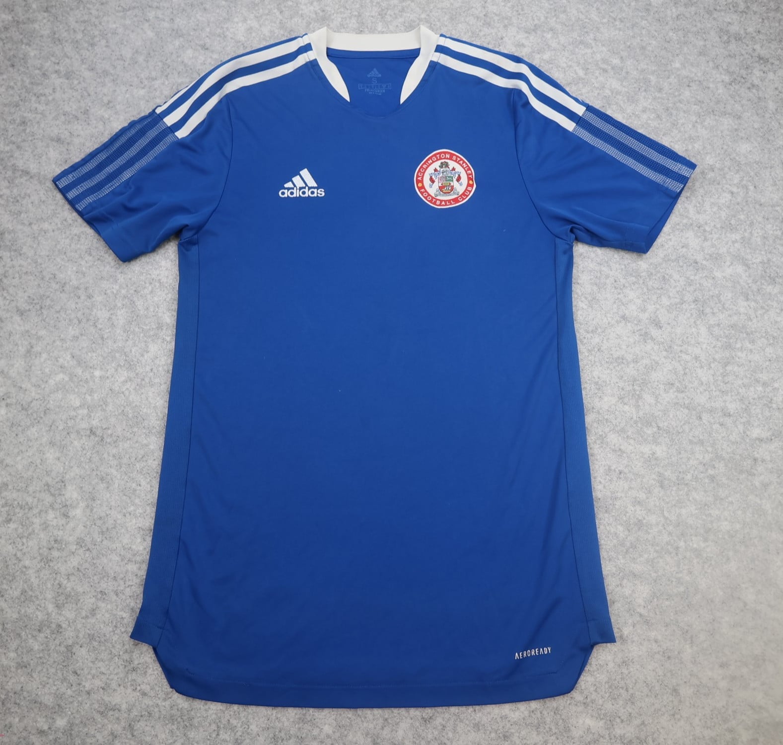 Accrington Stanley Shirt Small Blue Training Kit 2021 2022 Adidas Jersey