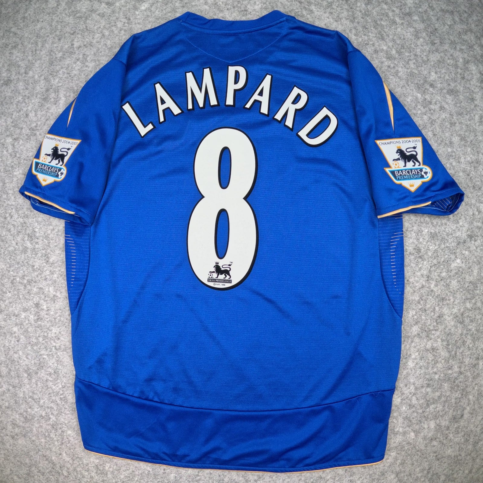 Chelsea Football Shirt Large Blue Home 2005 2006 Umbro Frank Lampard 8 Centenary