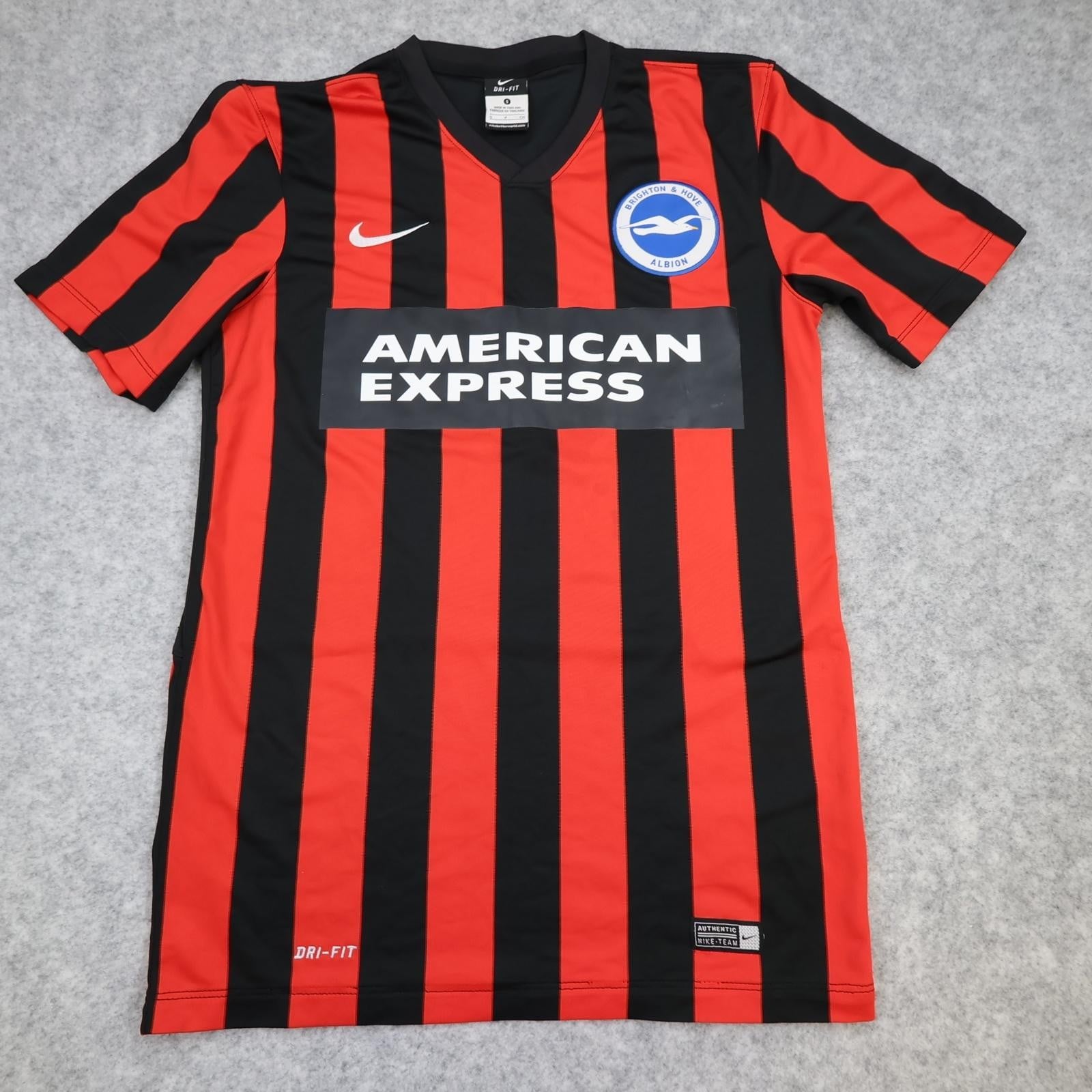 Brighton & Hove Albion Shirt Mens Small 2014 2015 Nike Soccer Jersey