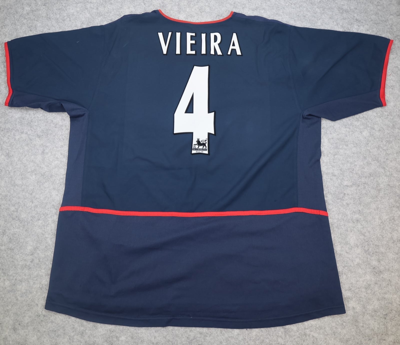 Vintage Arsenal Shirt Extra Large Blue Away 2002 2003 Nike Vieira Soccer Jersey