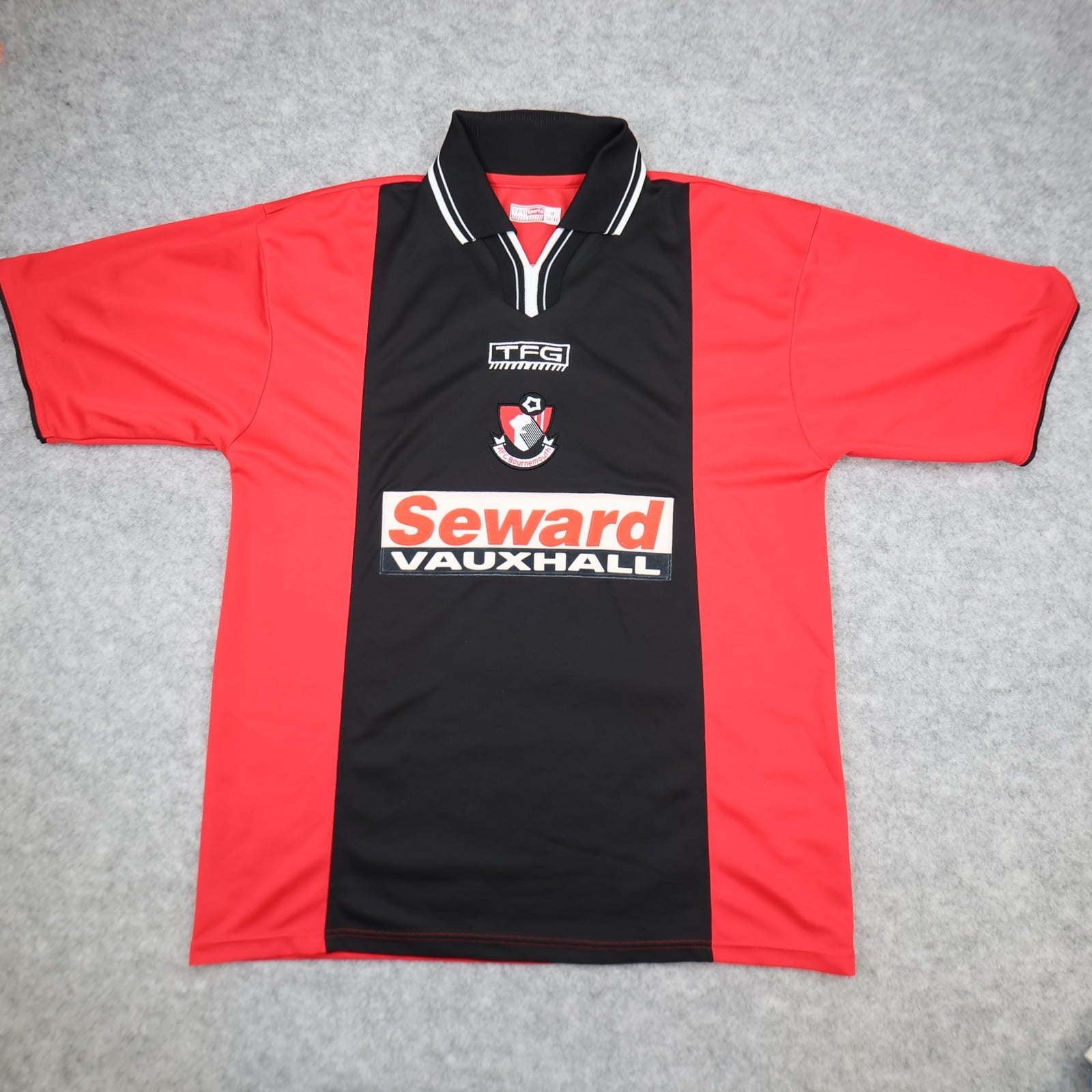 Vintage Bournemouth Shirt Medium Red Home 2002 2003 Soccer Jersey Football TFG