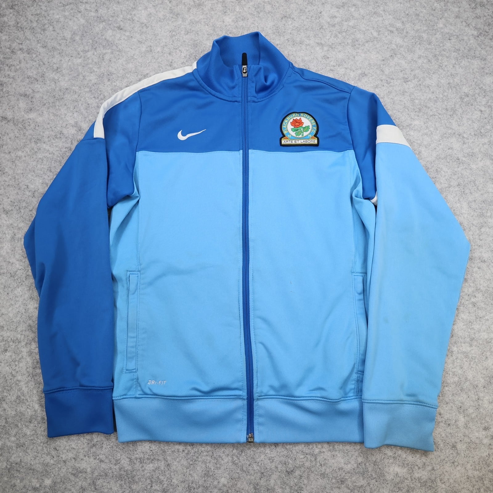 Blackburn Rovers Tracksuit Jacket Large Kids Nike 2014 2015 Soccer 12-13 Years