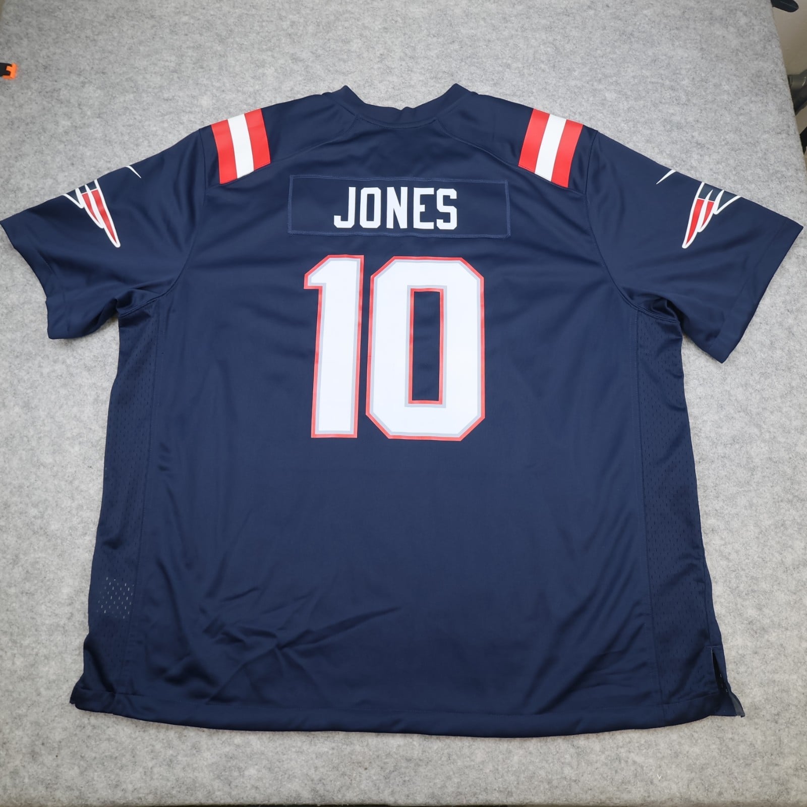 New England Patriots Jersey 3XL Nike Navy NFL 2021 2023 Mac Jones Jersey XXXL
