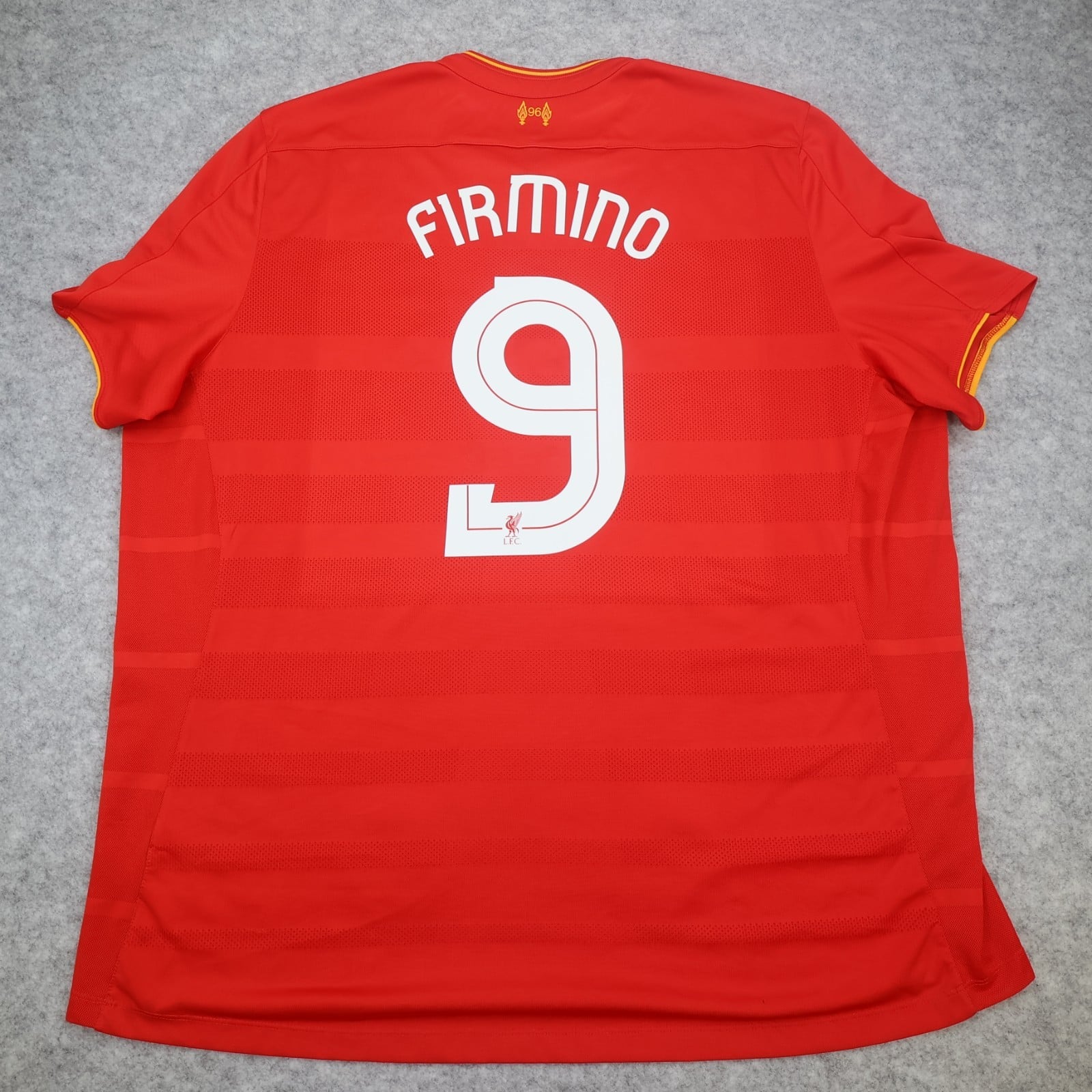 Liverpool Shirt 3XL Red Home Kit 2016 2017 New Balance Jersey Bobby Firmino 9