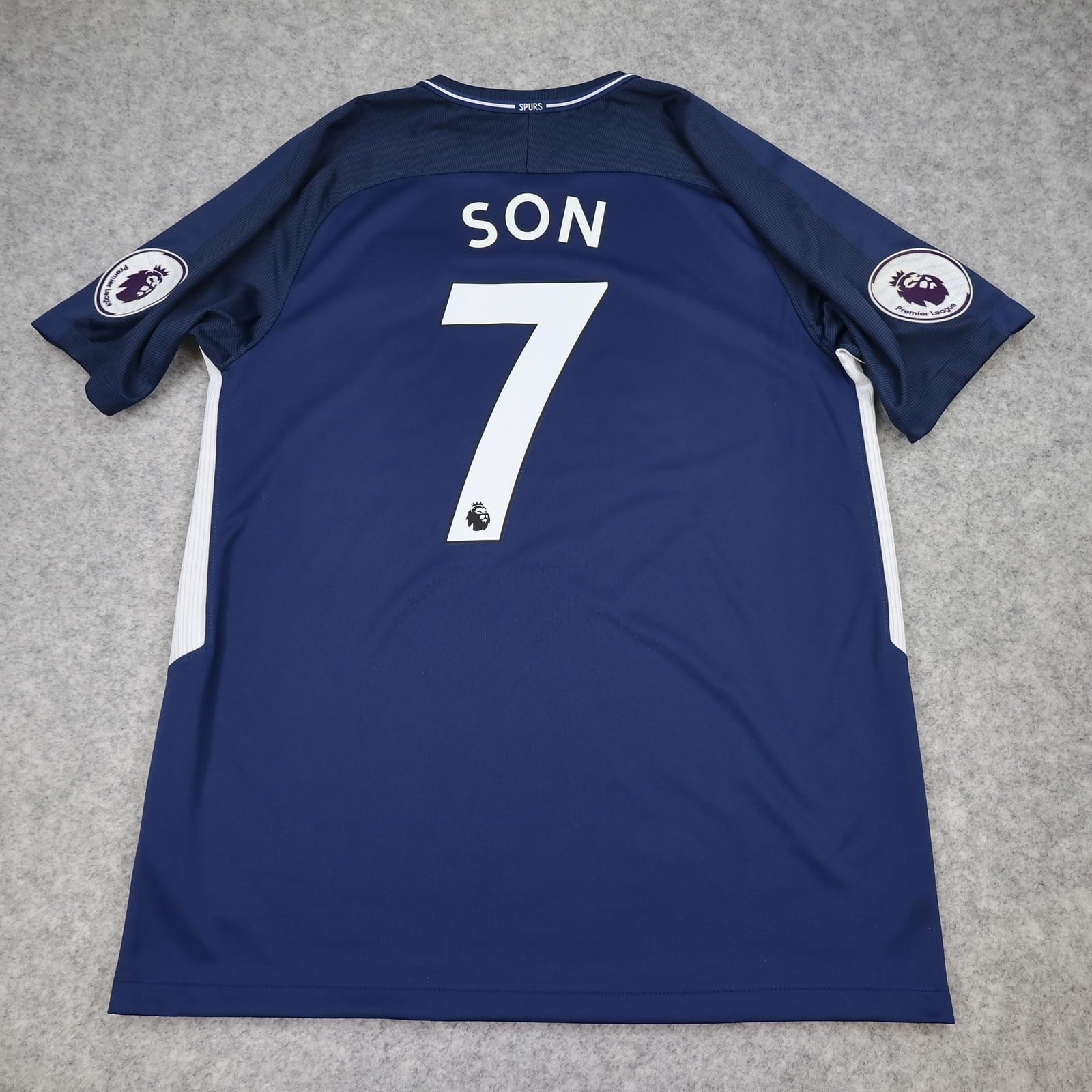 Tottenham Hotspur Shirt Mens Large Away 2017 2018 Football Jersey Nike AIA Son 7