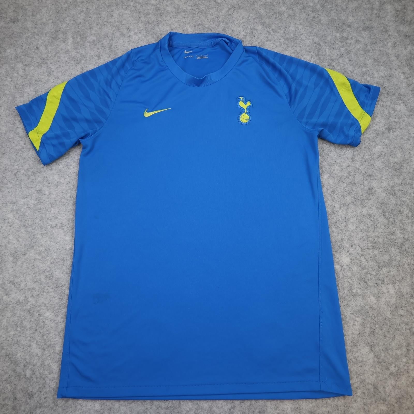 Tottenham Hotspur Training Shirt Mens Large Blue 2021 2022 EPL Football Nike