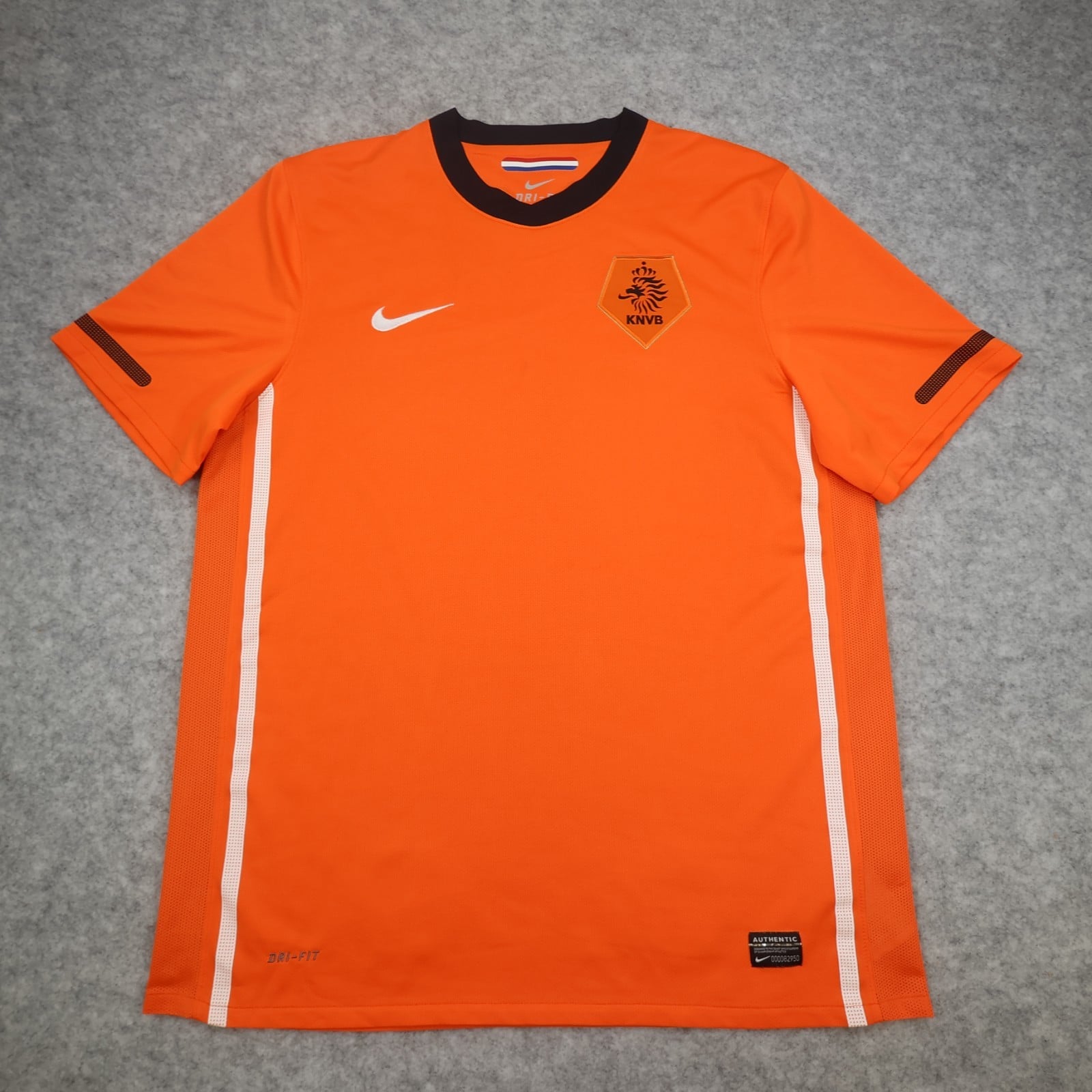 Netherlands Football Shirt Large Orange Home Kit Nike 2010 2011 Soccer Jersey