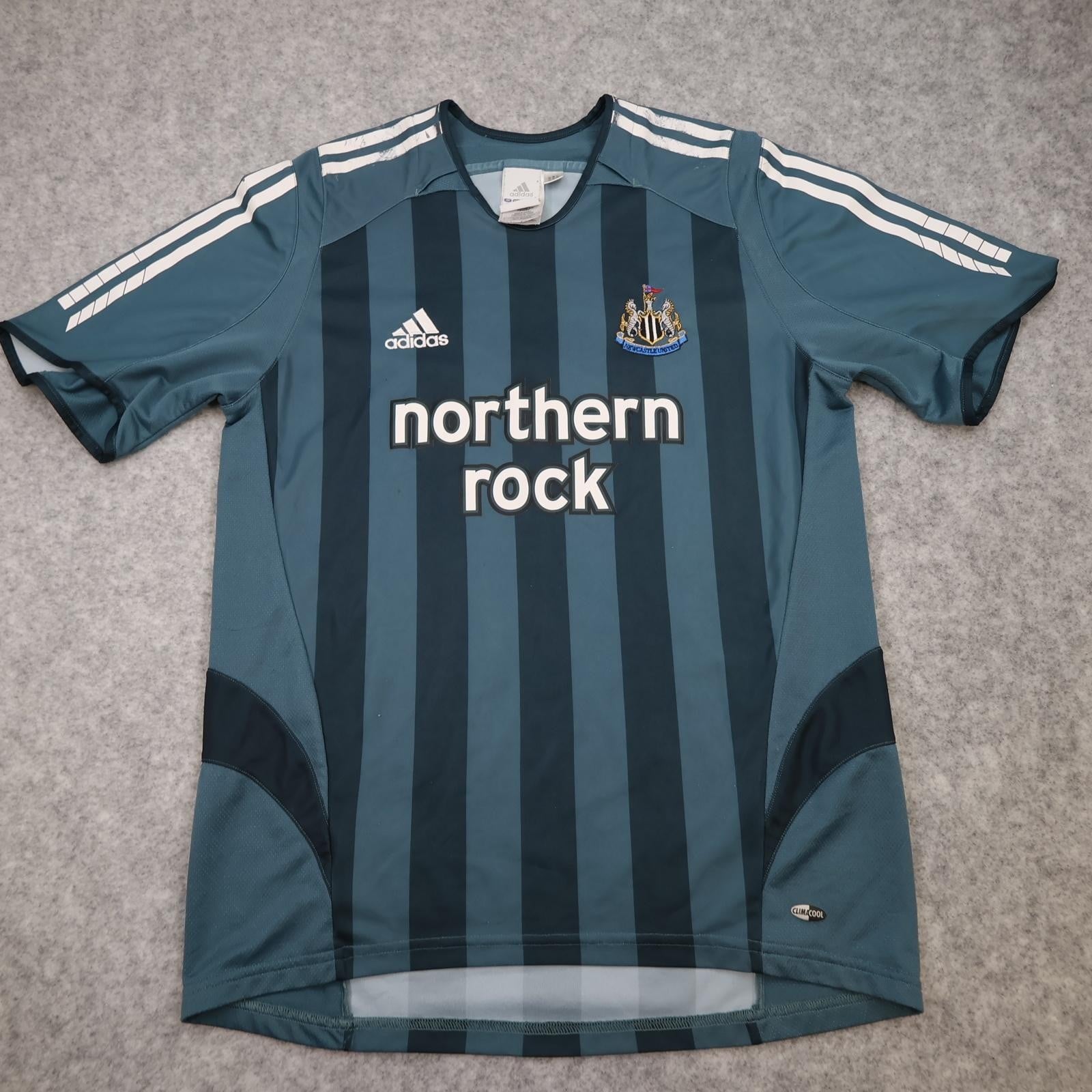 Vintage Newcastle United Shirt Mens Medium Blue 2005 2006 Adidas Northern Rock