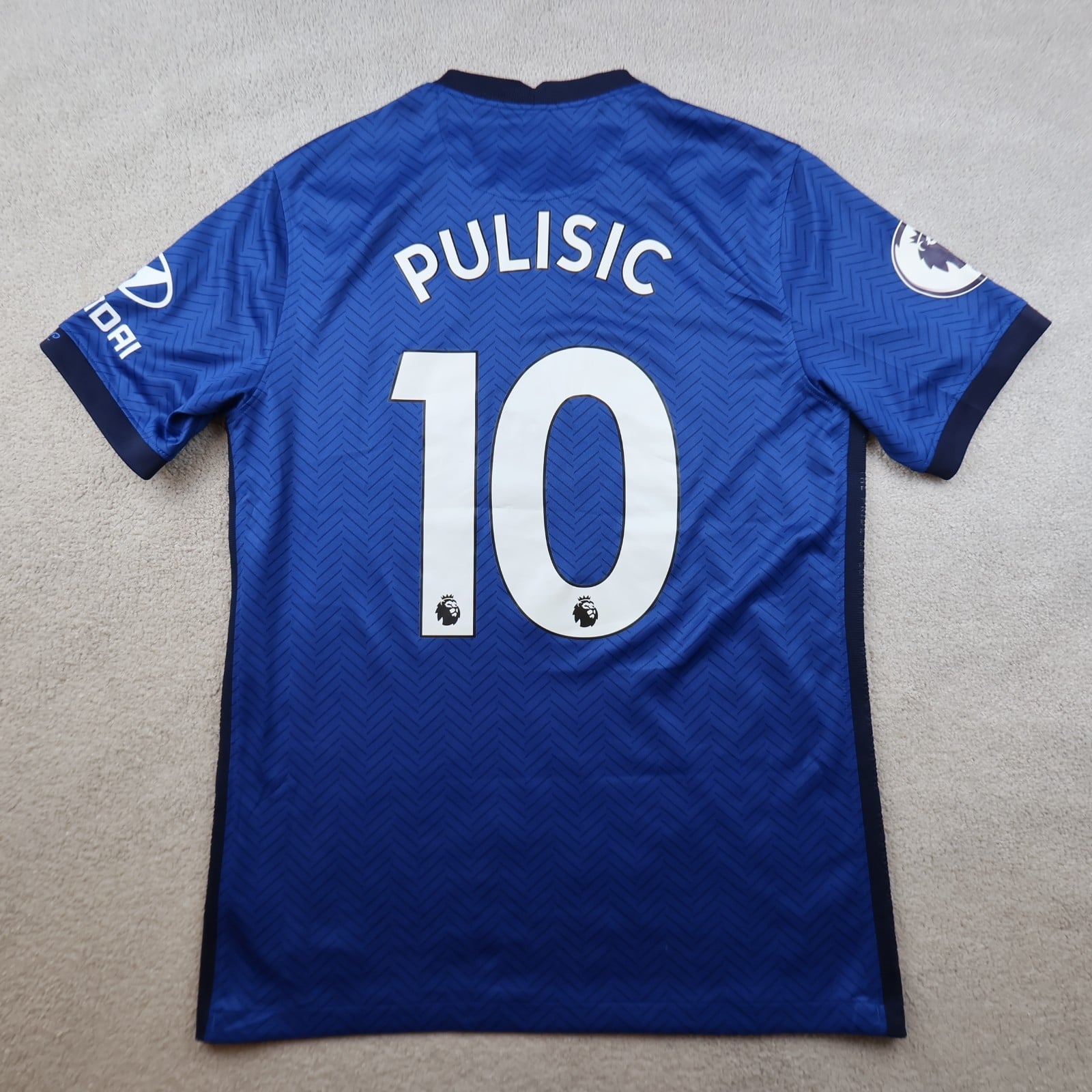 Chelsea Shirt Medium Blue Home Kit 2020 2021 Nike Football Soccer Jersey Pulisic