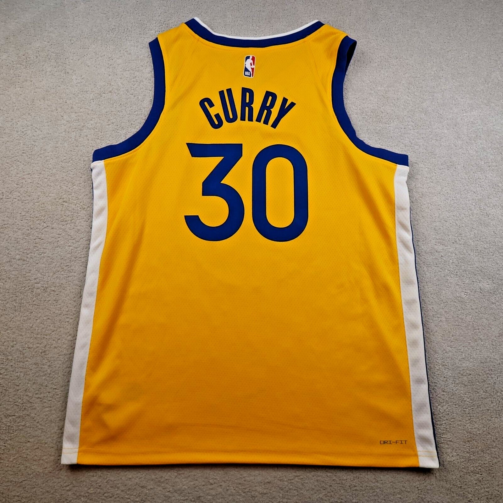 Golden State Warriors Jersey Large Nike Basketball Stephen Steff Curry 2020 NBA