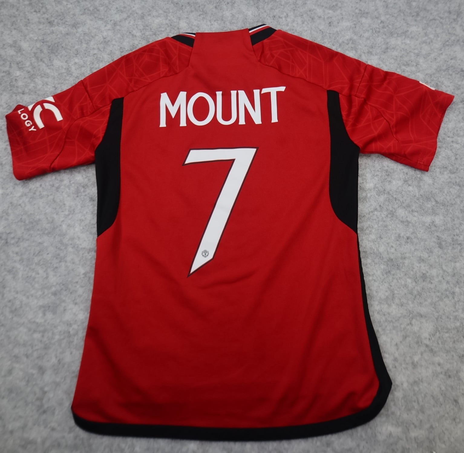 Manchester United Shirt 9-10 Years Red Home 2023 2024 Adidas Jersey Mount 7 Kids
