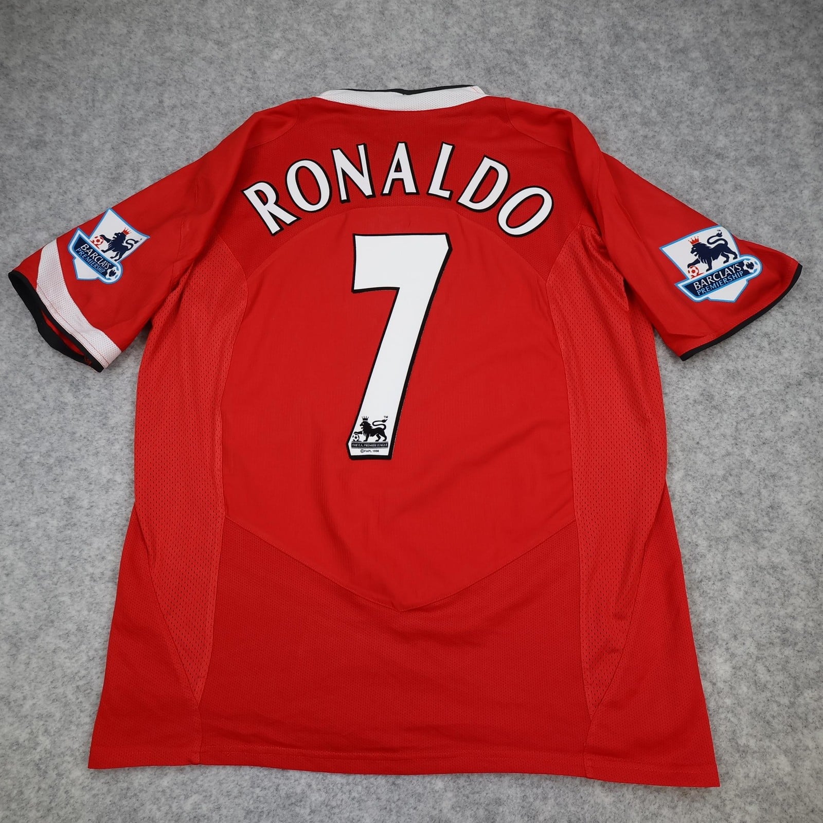 Manchester United Shirt Mens Large Red Home 2004 2006 Nike Ronaldo 7 Jersey