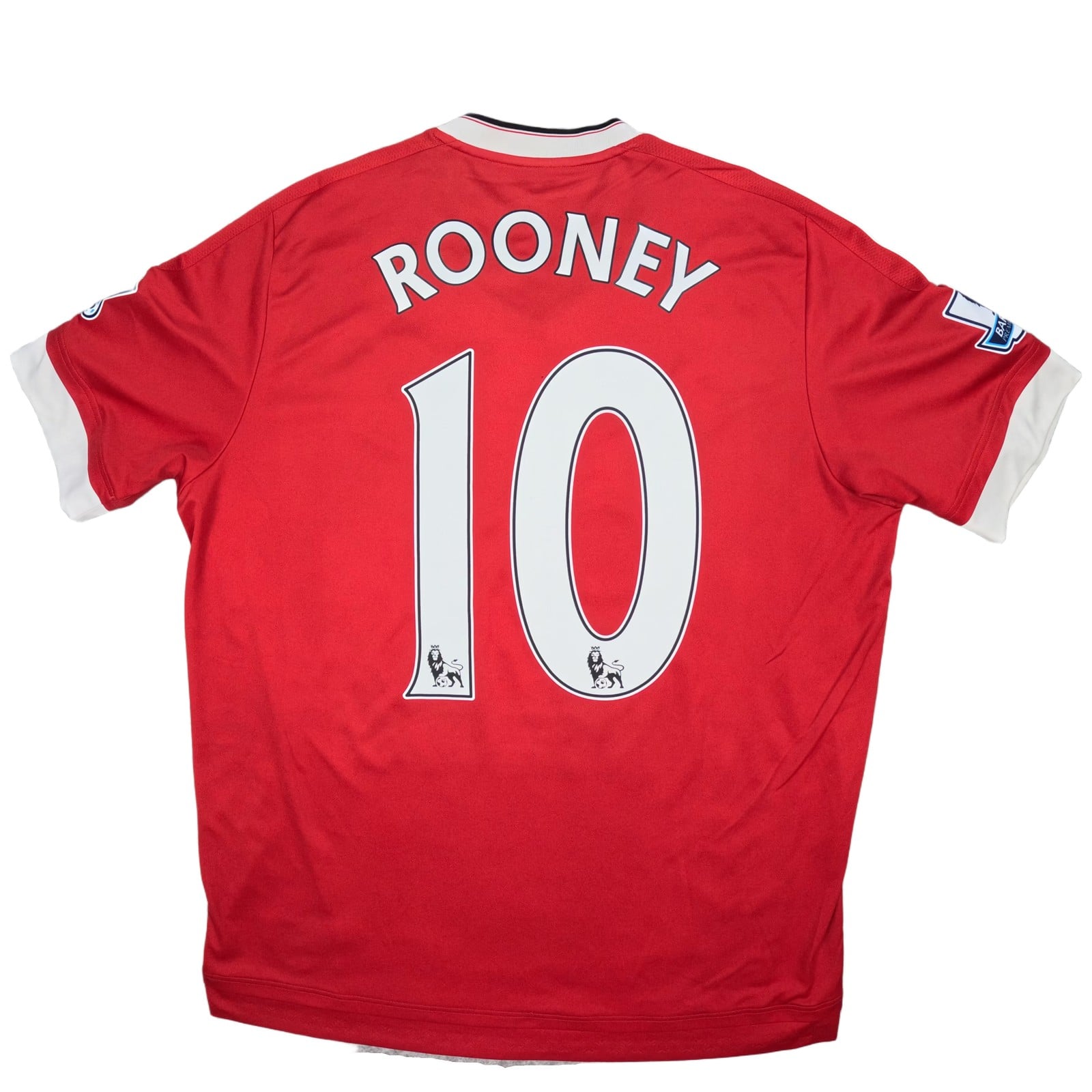Manchester United Football Shirt Large Home adidas Wayne Rooney 2015 2016 Jersey