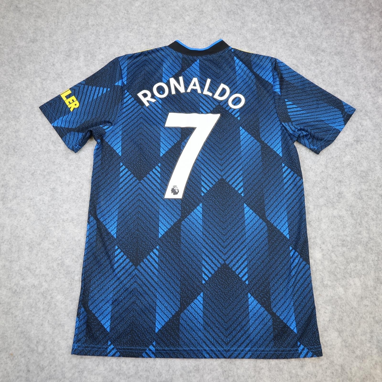 Manchester United Shirt Mens Medium 3rd Kit 2021 2022 Football Adidas Ronaldo 7