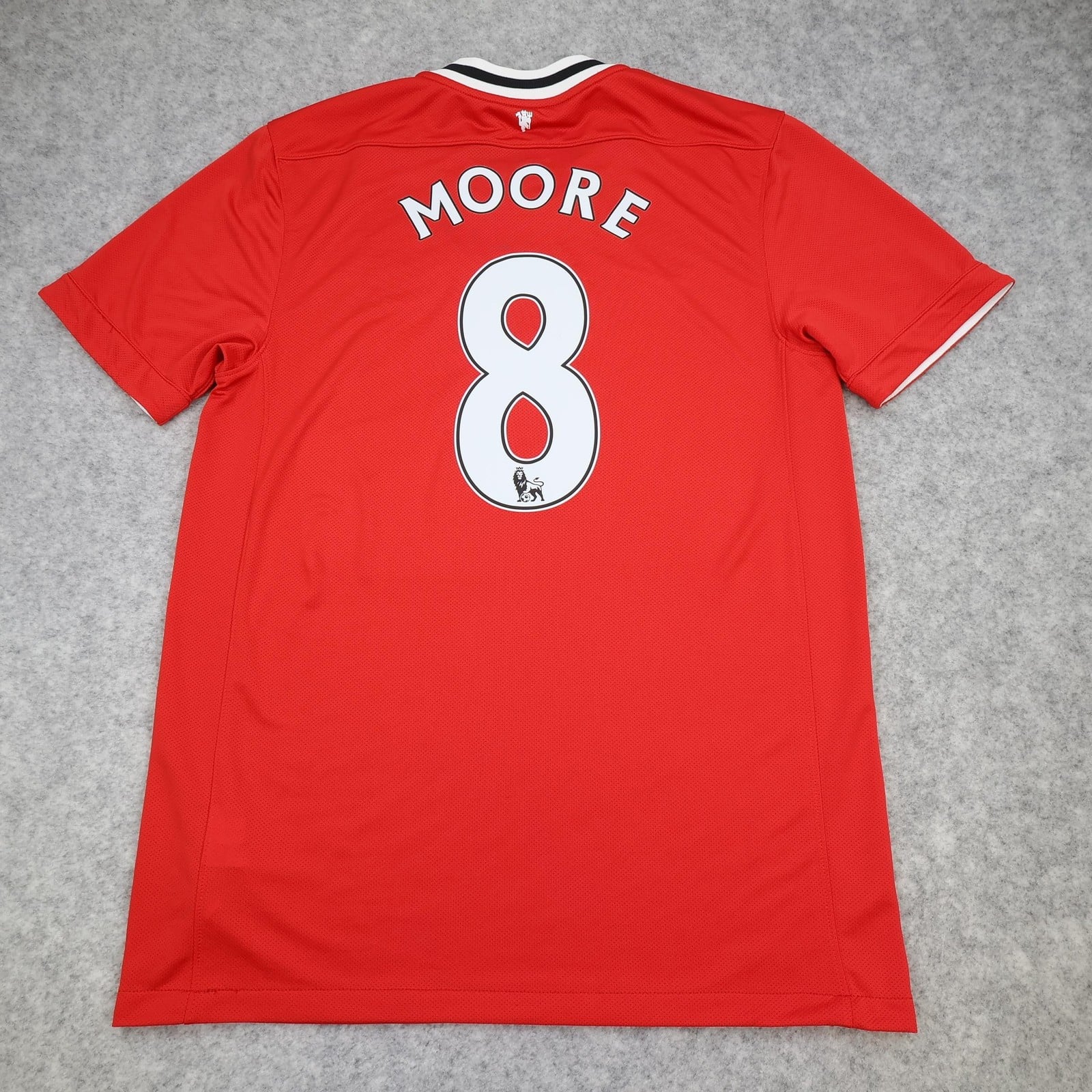 Manchester United Shirt Mens Medium Red Home 2011 2012 Football Nike Moore 8