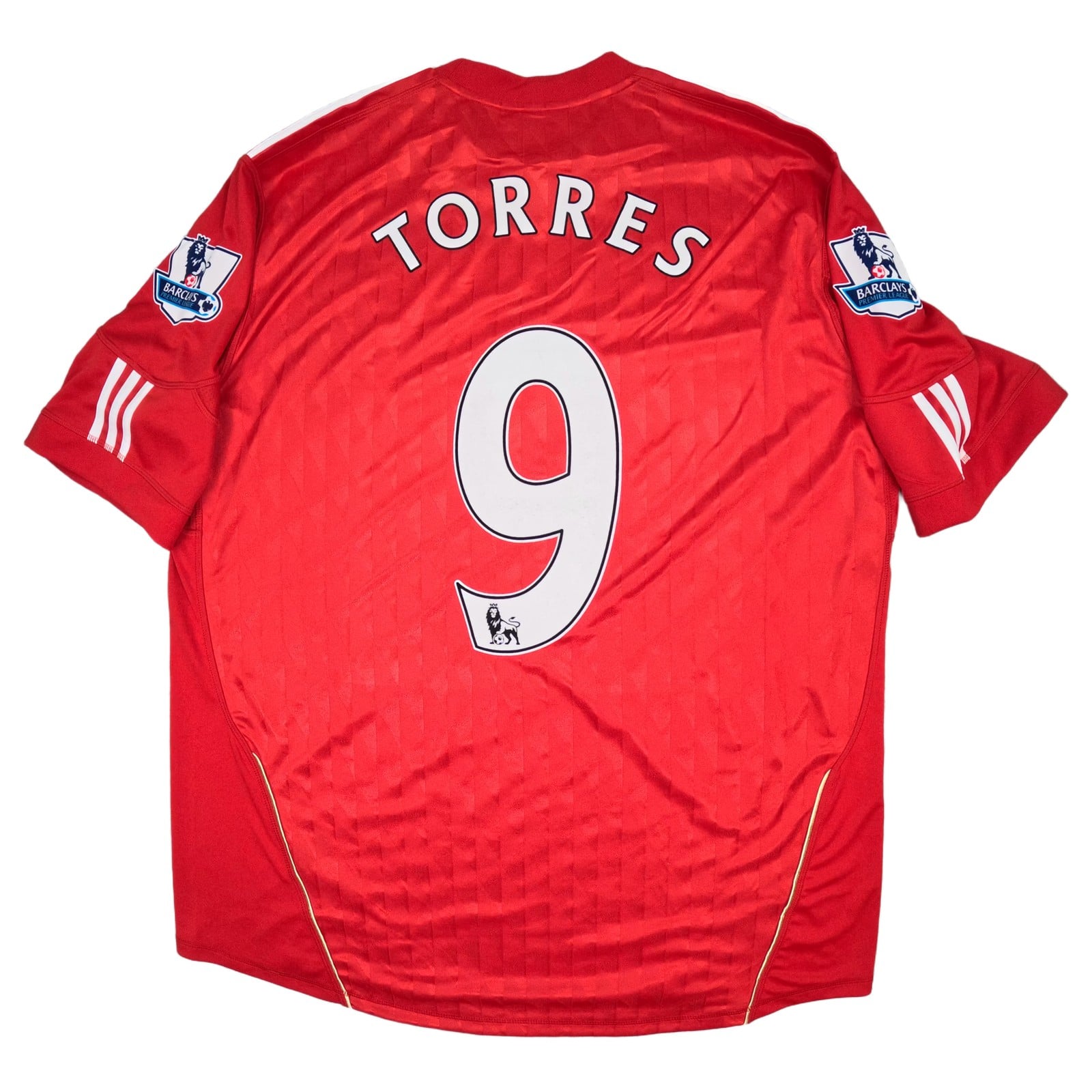 Liverpool Football Shirt Adult 2XL Red Home 2010 2012 adidas Torres 9 Jersey