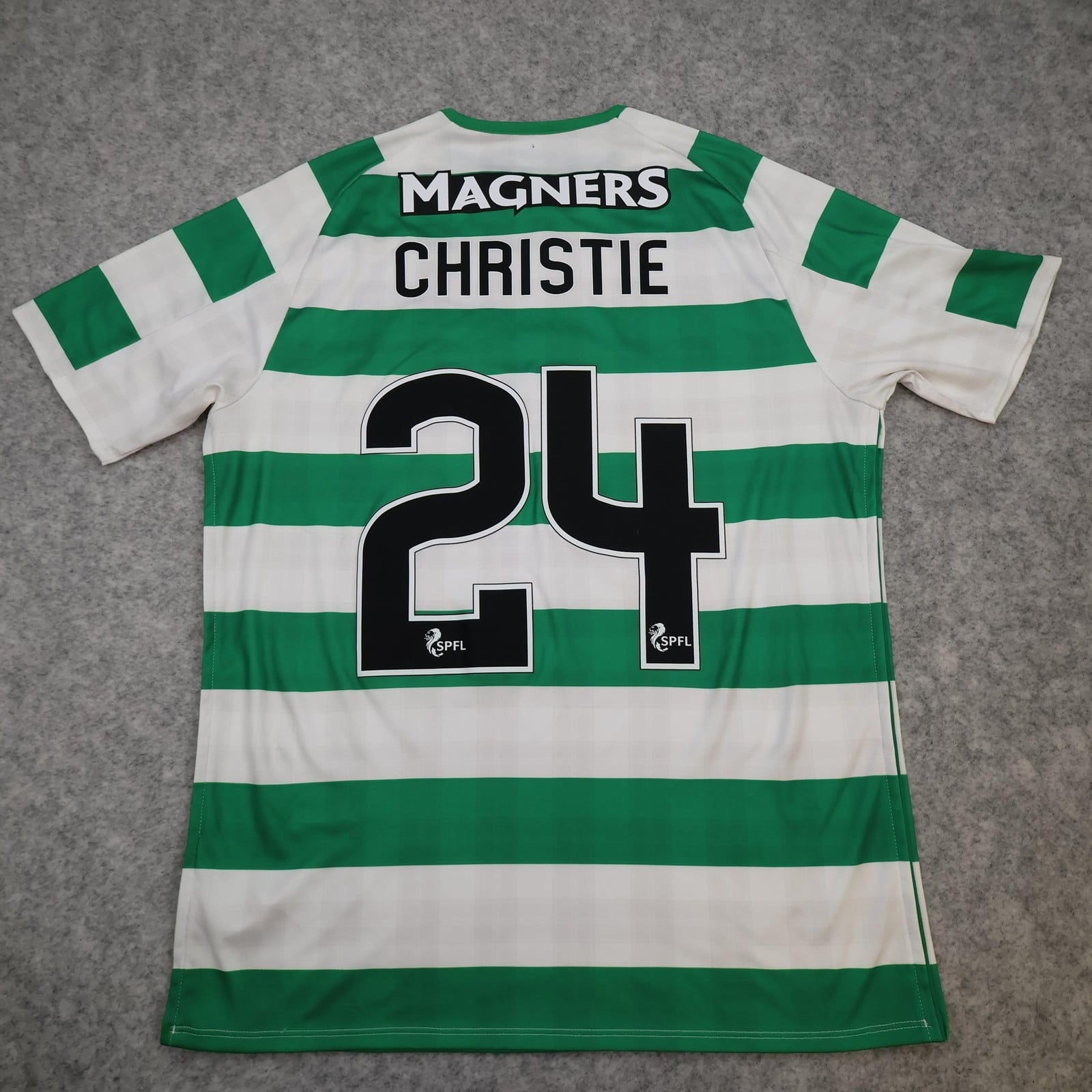 Celtic Shirt Mens Small Green Home 2017 2018 New Balance Jersey Christie 24