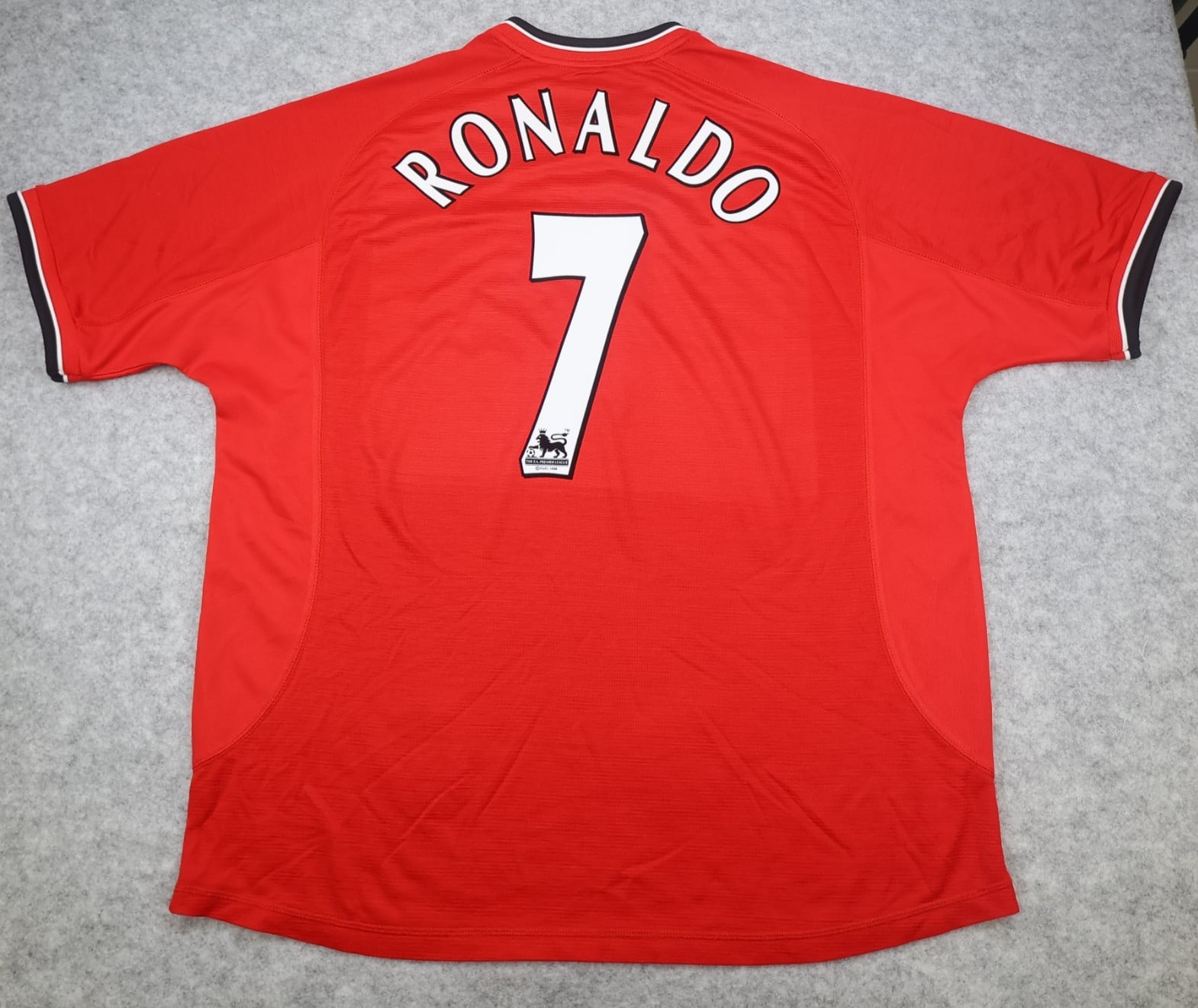 Manchester United Shirt 2XL Red Home 2000 2002 Umbro Jersey Ronaldo Soccer