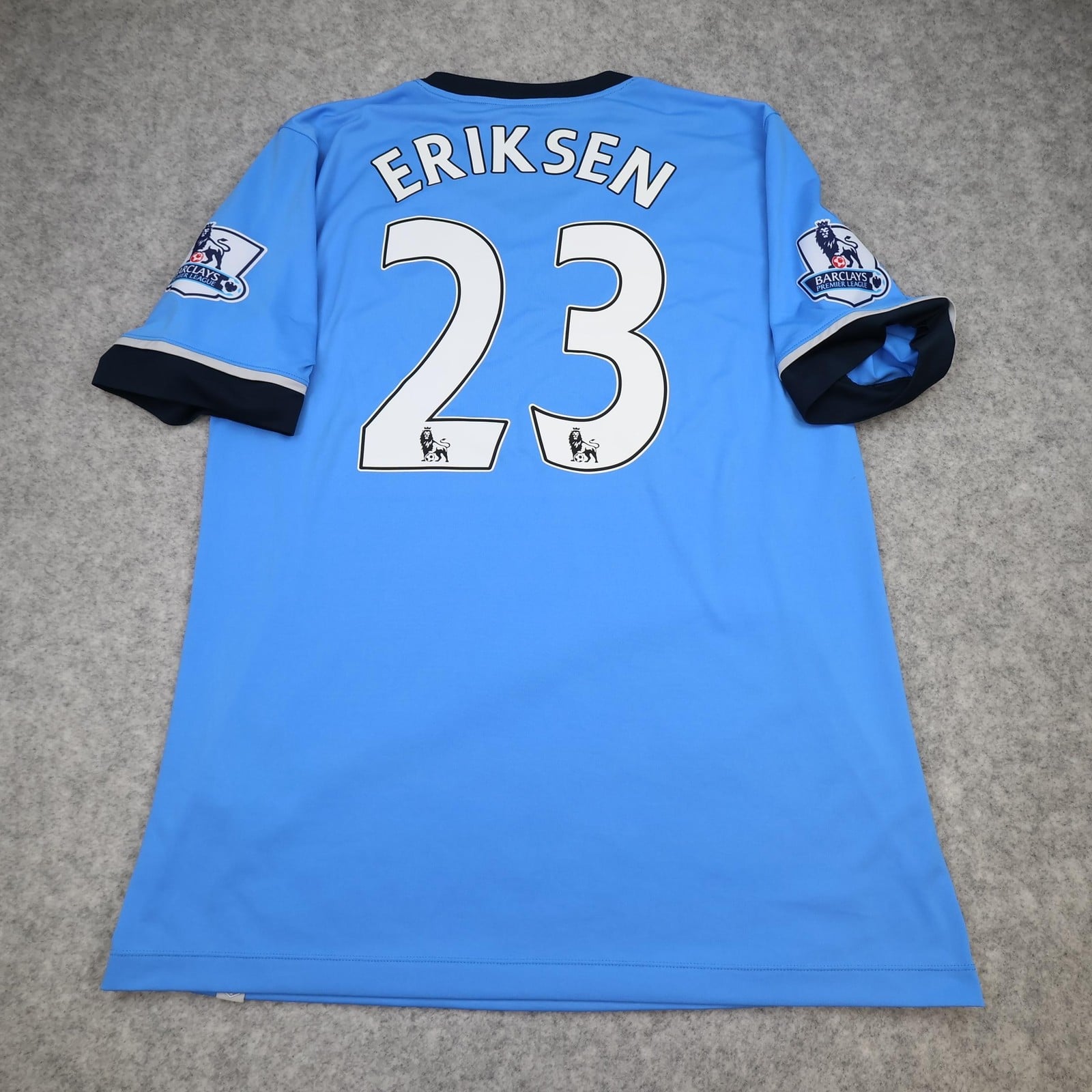 Tottenham Hotspur Shirt Mens XL Blue Away 2015 2016 Under Armour Eriksen Soccer