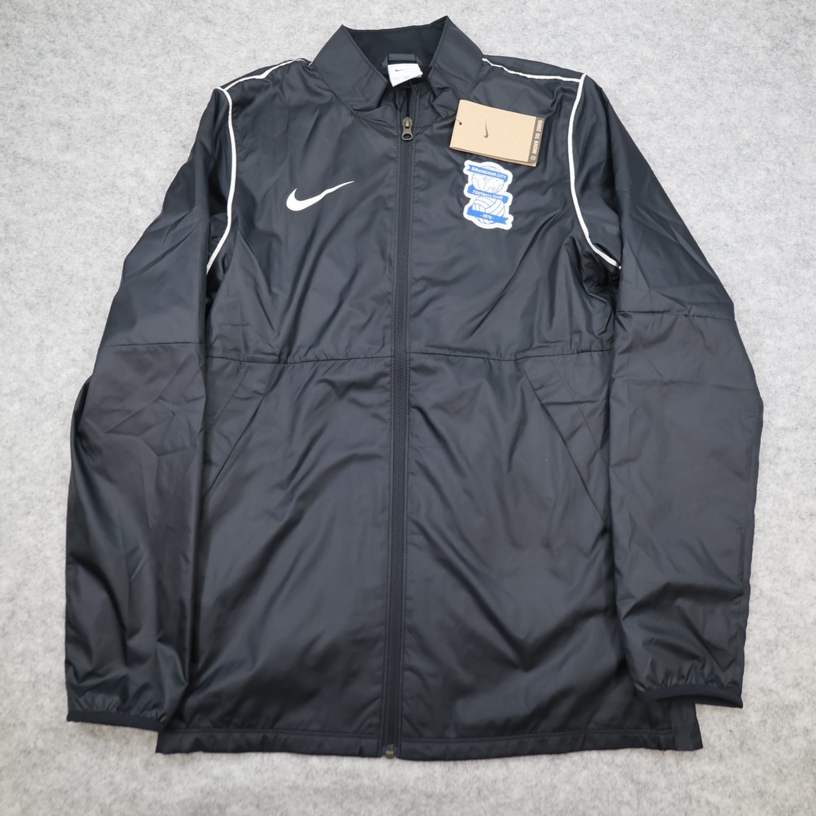 Birmingham City Small Training Jacket Black Nike 2021 2022 Soccer Rain Coat