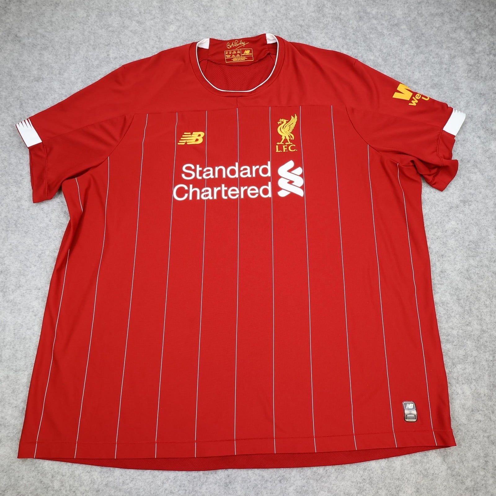 Liverpool Home Shirt Mens 3XL Red 2019 2020 Football Soccer New Balance