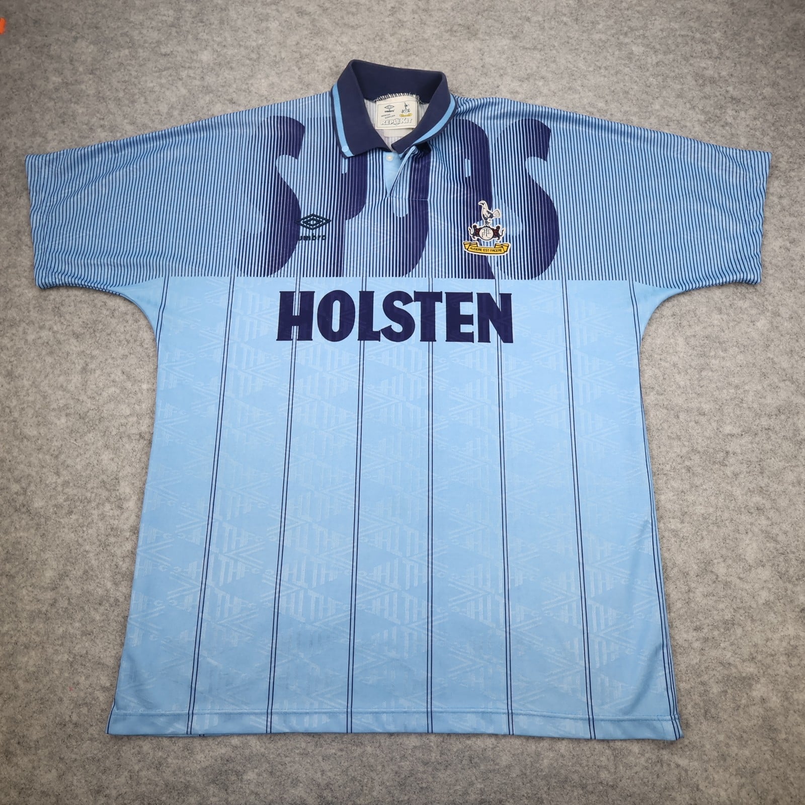 Vintage Tottenham Hotspur Shirt Extra Large Blue Third 1991 1994 Jersey Spurs