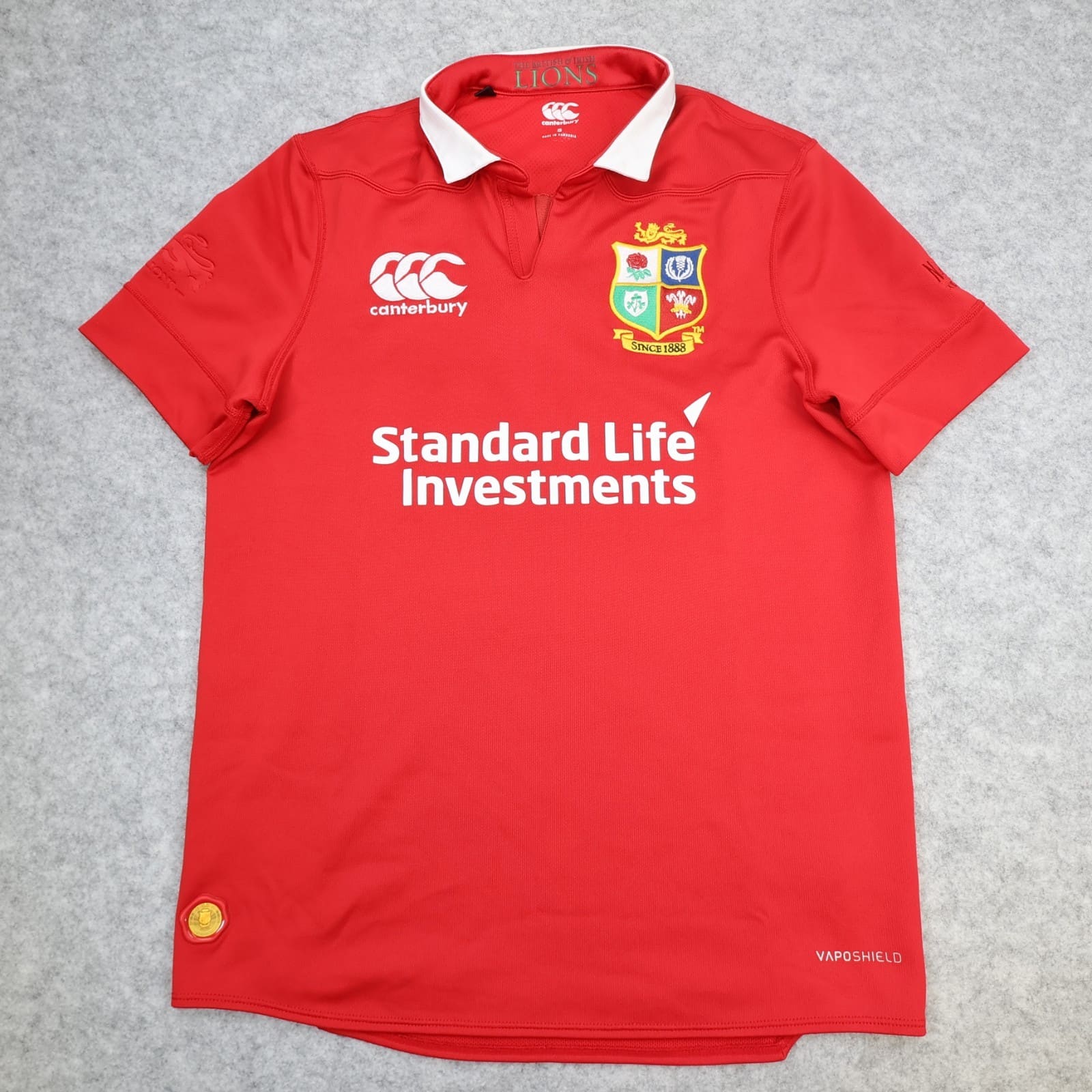 Lions Rugby Shirt Small Canterbury Jersey 2017 Vaposhield British & Irish