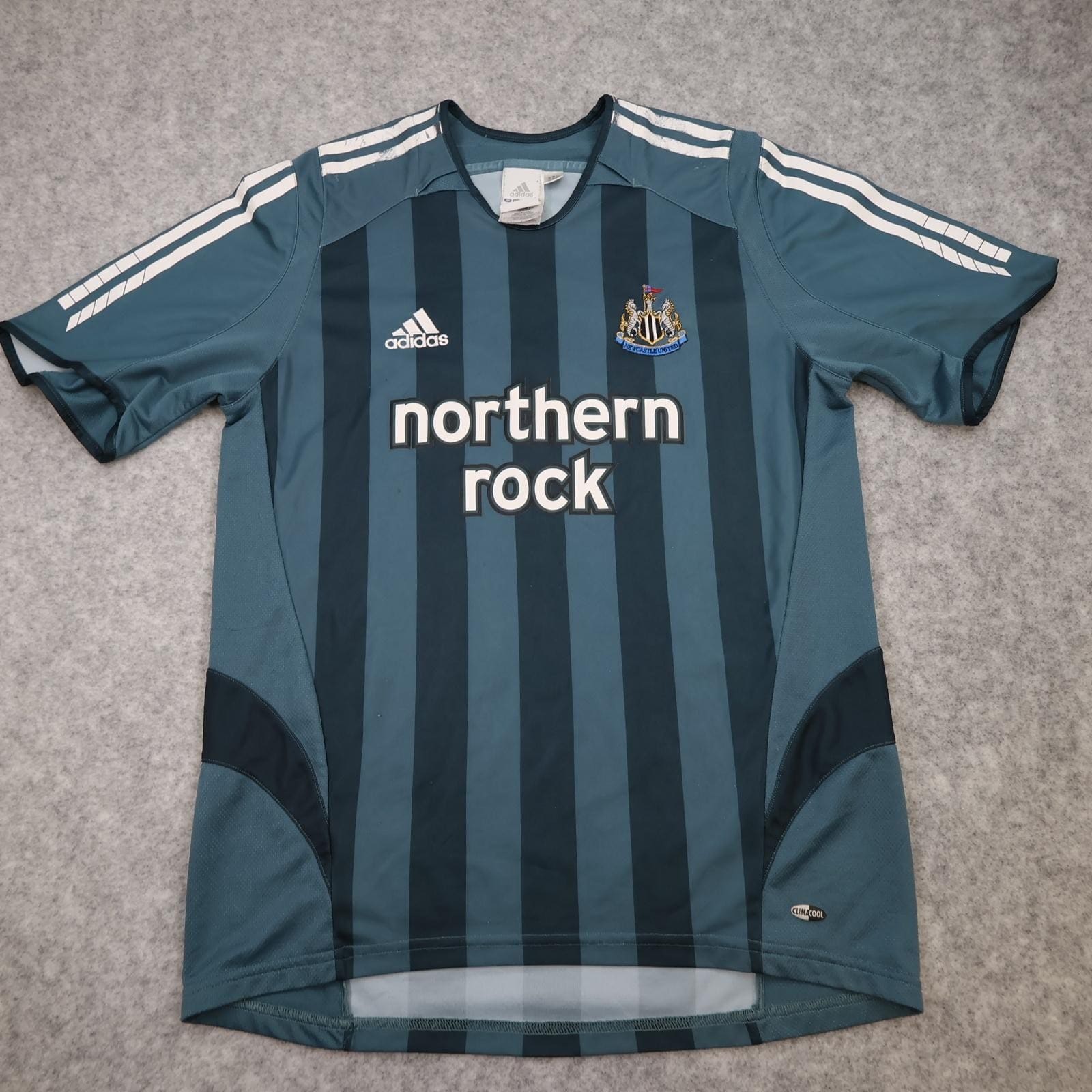 Vintage Newcastle United Shirt Mens Medium Blue 2005 2006 Adidas Northern Rock
