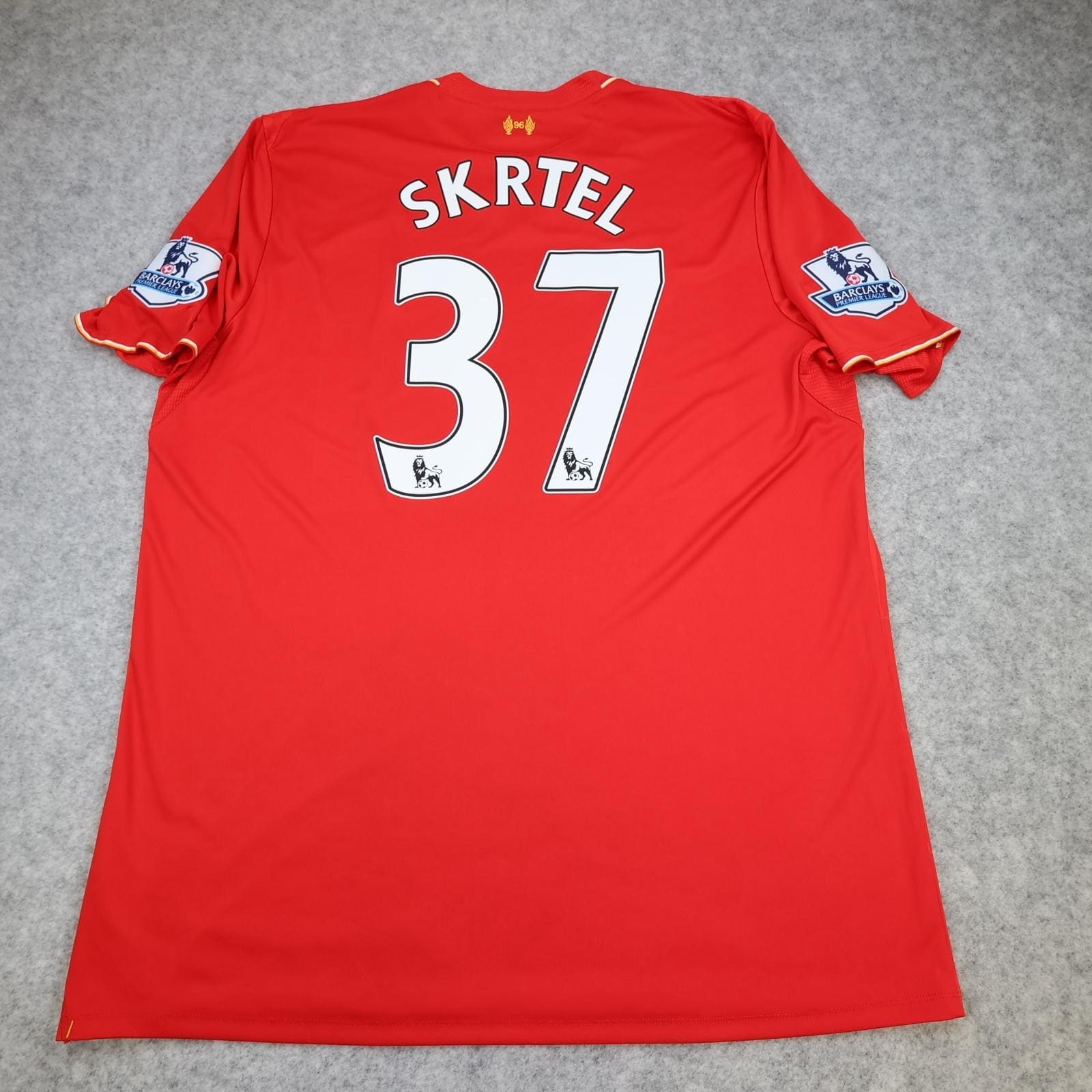 Liverpool Shirt Mens 3XL Home 2015 2016 Soccer New Balance Skrtel 37 Jersey