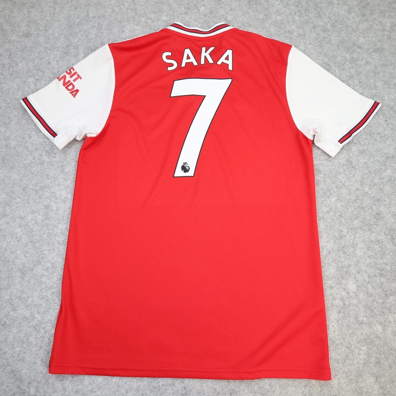 Arsenal Shirt Mens Medium Red Home 2019 2020 Football Adidas Fly Emirates Saka 7