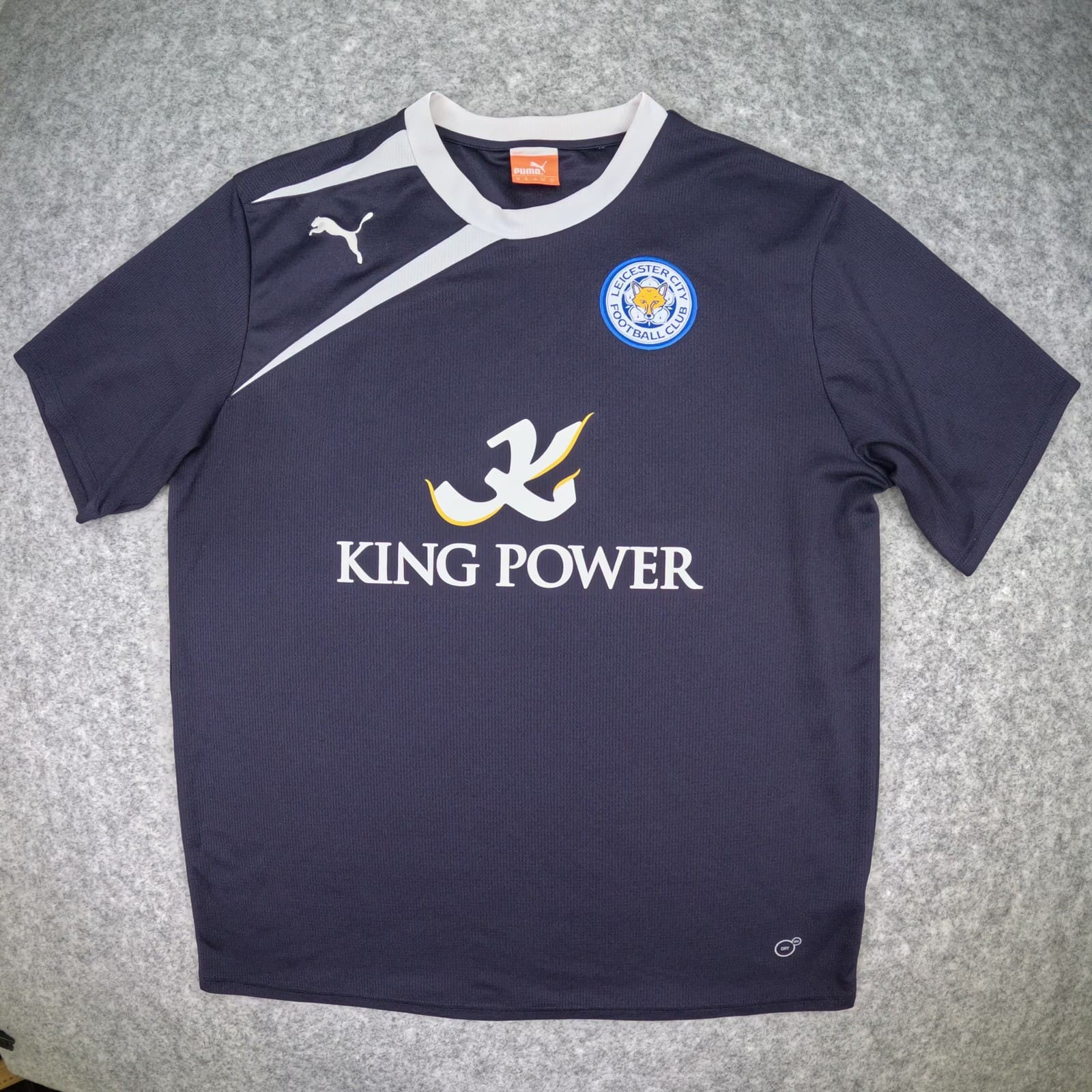 Leicester City Football Shirt Extra Large Navy PUMA Training 2012 2013