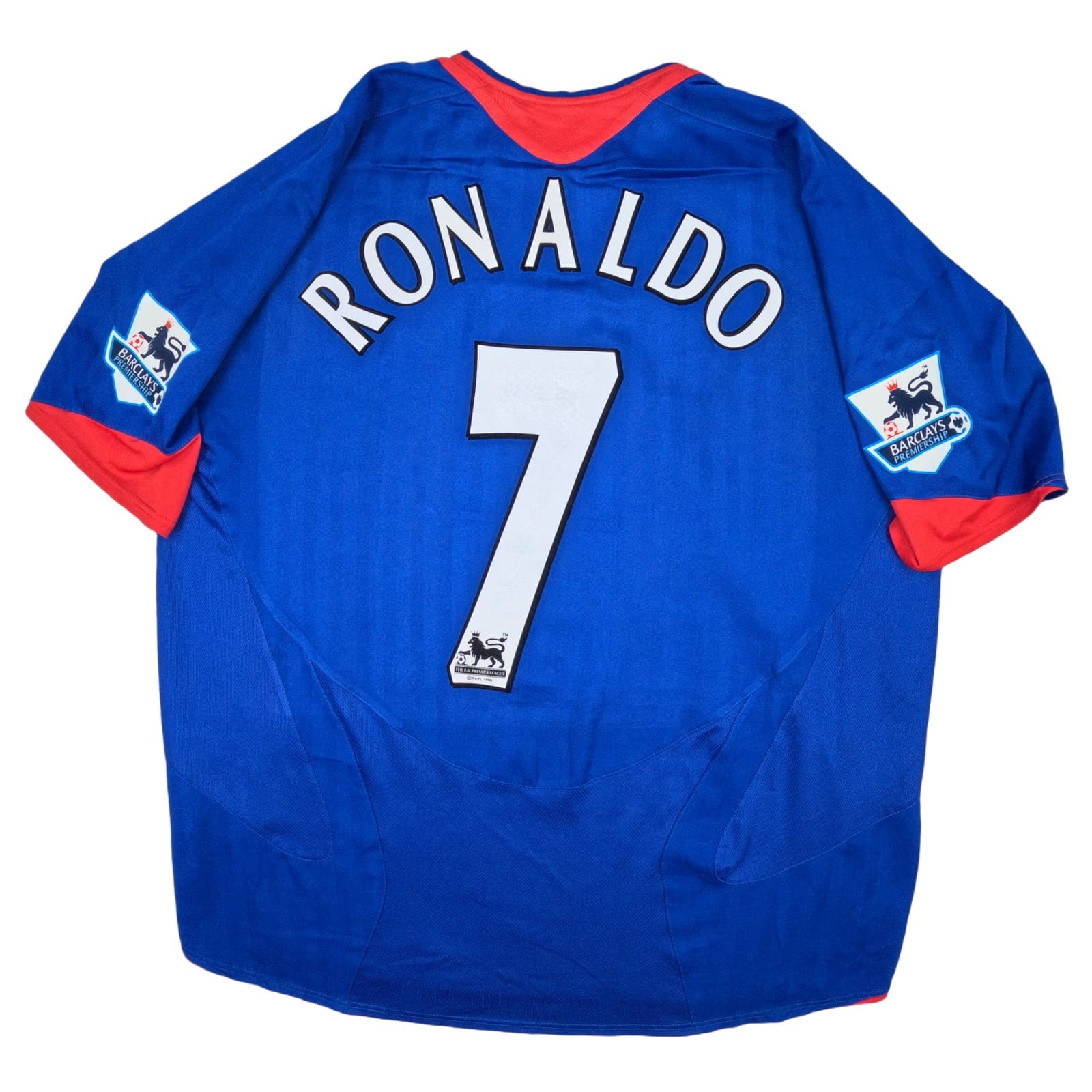 Manchester United Football Shirt Extra Large 2005 2006 Ronaldo Soccer Jersey
