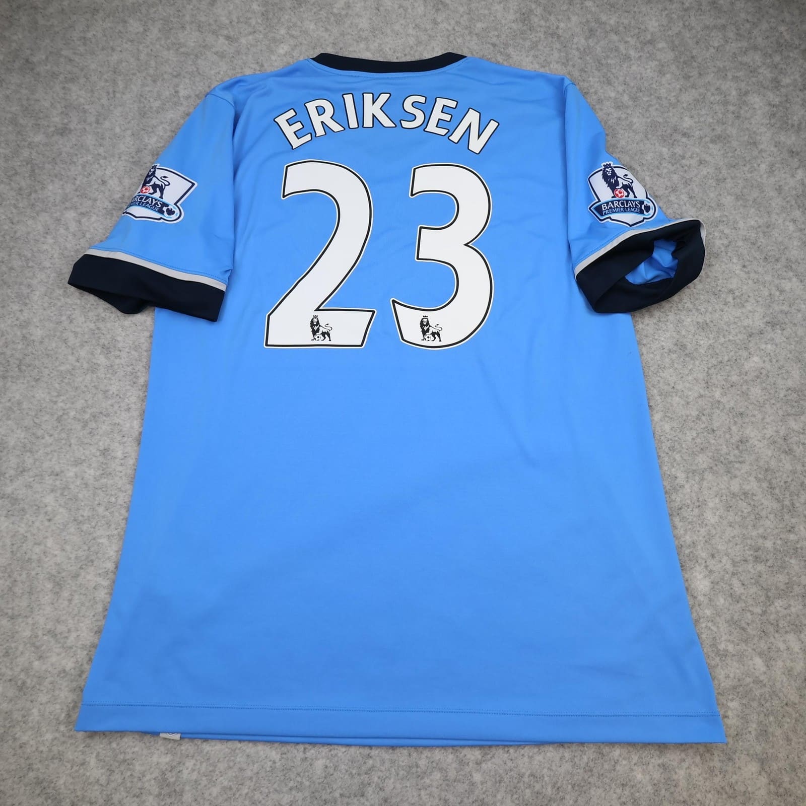 Tottenham Hotspur Shirt Mens XL Blue Away 2015 2016 Under Armour Eriksen Soccer